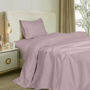 Solfru Cameo Rose Bedsheets for Single Bed & 1Pillow Covers