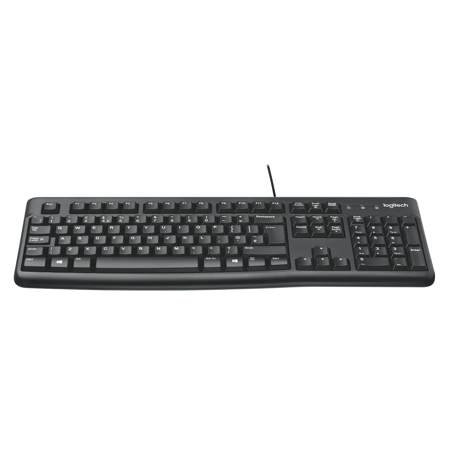 Logitech K120 Full-Size, Wired USB Desktop Keyboard
