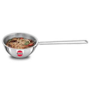 Hawkins 2.5 Cup(STP25) Tadka Pan 14.6 cm diameter 0.6 L capacity??(Triply, Induction Bottom)