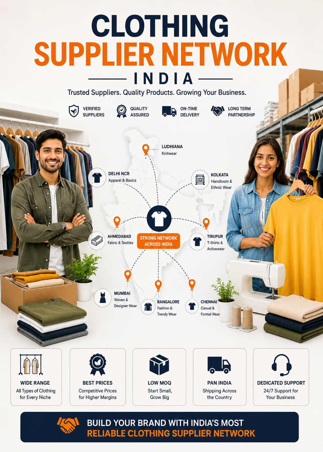 Clothing Supplier Network India