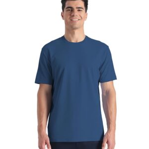 Jockey Blue  Round Neck Half Sleeve T-Shirt