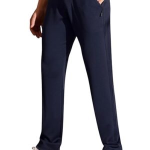 Navy  Men's Regular Fit Track Pants