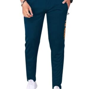 Classic Navy Men Soild Track Pant