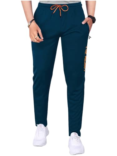 Classic Navy Men Soild Track Pant