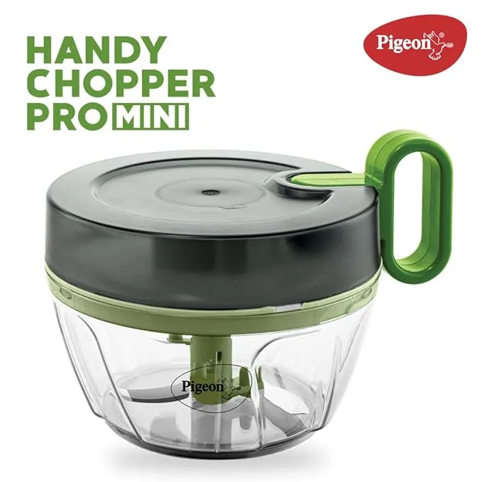 Pigeon Grey Handy Chopper with 3 Blades - Image 2