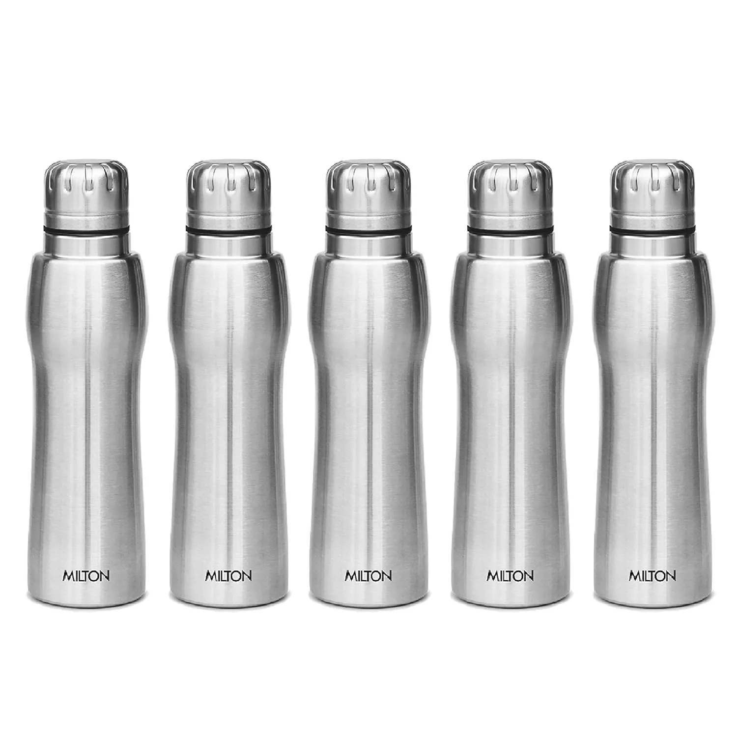 Milton Elate 750 Stainless Steel Water Bottle, Set of 5