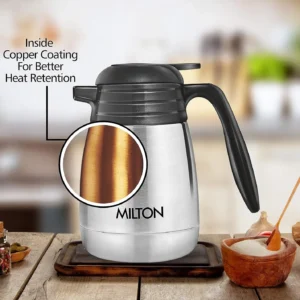 Milton Thermosteel Carafe 1000 ml Flask (Pack of 1)