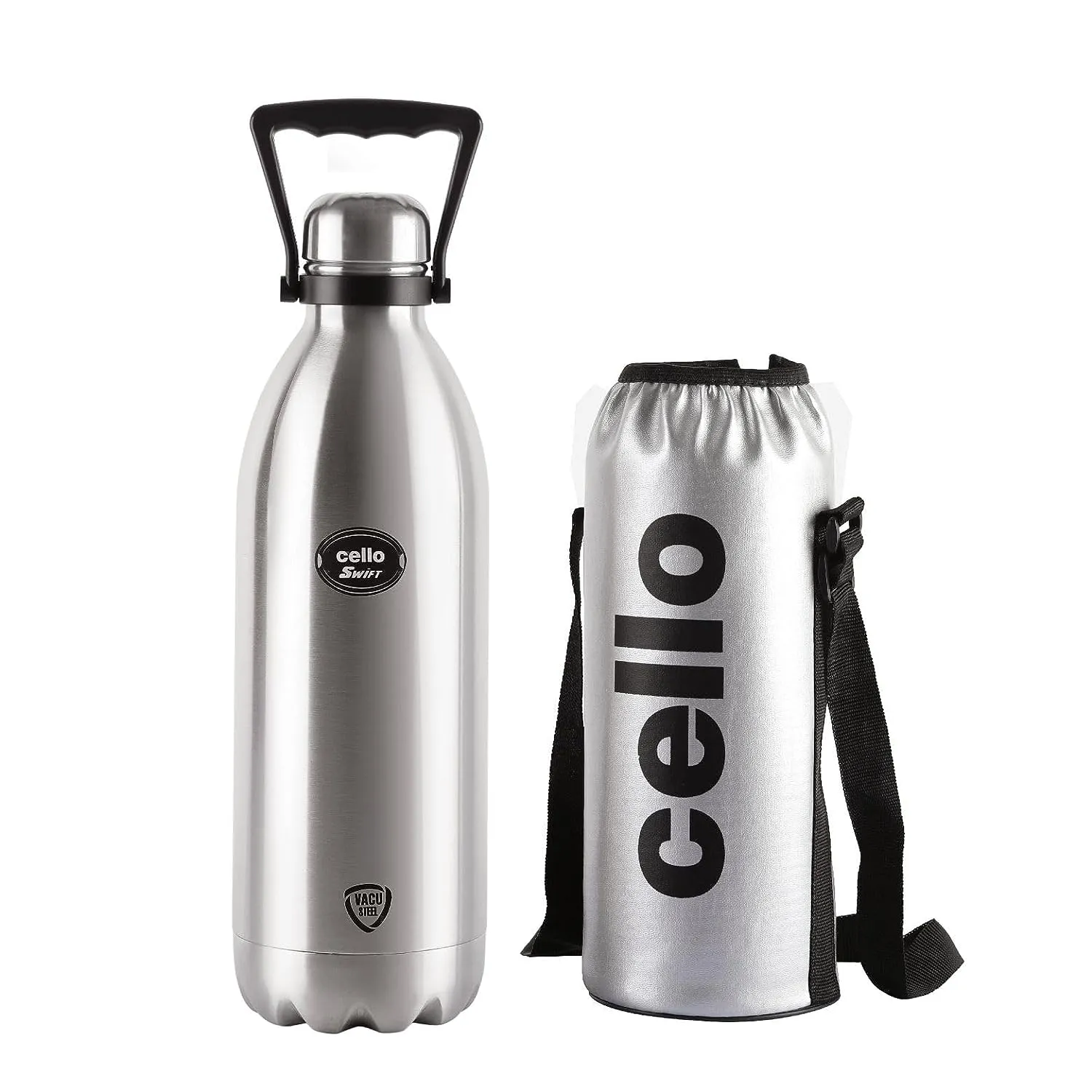 Cello Swift Stainless Steel Flask,1800ml