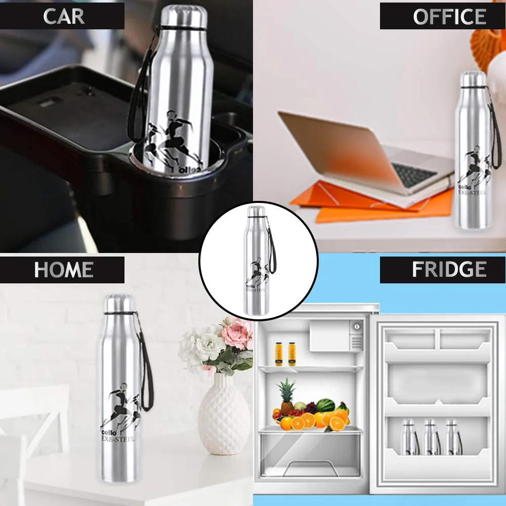 Cello Stainless Steel Water Bottle Set 3 - Image 3
