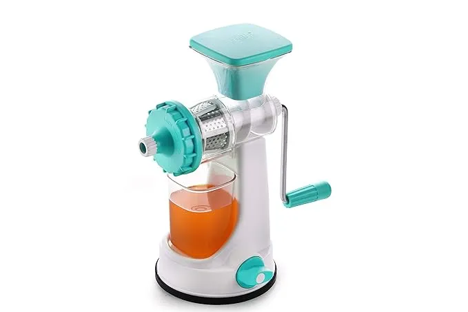 Fruit & Vegetable Steel Handle Juicer, Blue