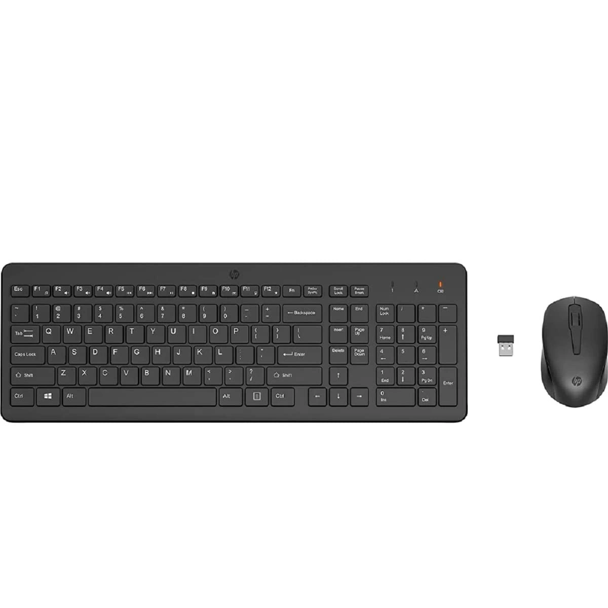 HP 330 1600 DPI Wireless Mouse & Keyboard Combo (Black)