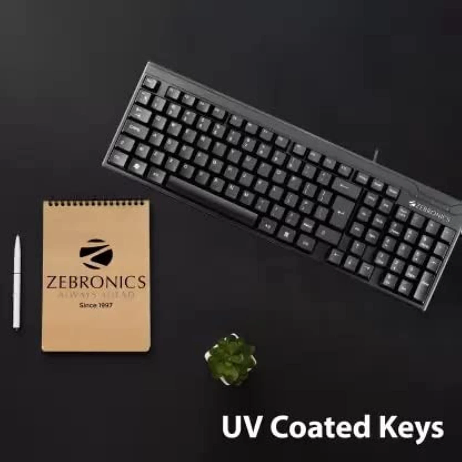 Zebronics K-35 Wired USB Multi-device Keyboard (Black) - Image 3