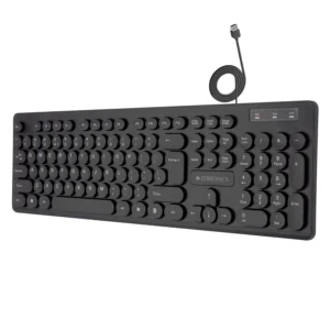 Zebronics ZEB-K24 Wired USB Desktop Keyboard (Black)