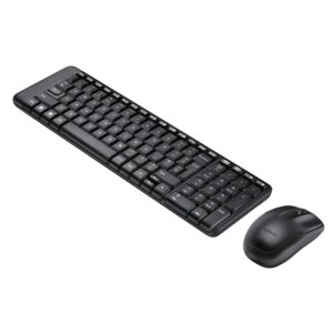 Logitech MK215 Wireless Mouse & Keyboard Combo,Black
